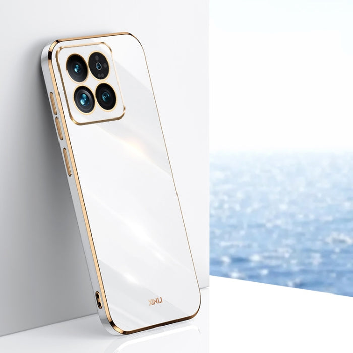 XINLI Straight Edge 6D Electroplate TPU Funda para teléfono, For Xiaomi Redmi Note 13 4G, For Xiaomi Redmi 13C 5G, For Xiaomi Redmi K70E, For Xiaomi 14 Pro, For Xiaomi 14, For Xiaomi Redmi Note 13 5G, For Xiaomi Redmi 13C 4G, For Xiaomi Redmi Note 13 P...