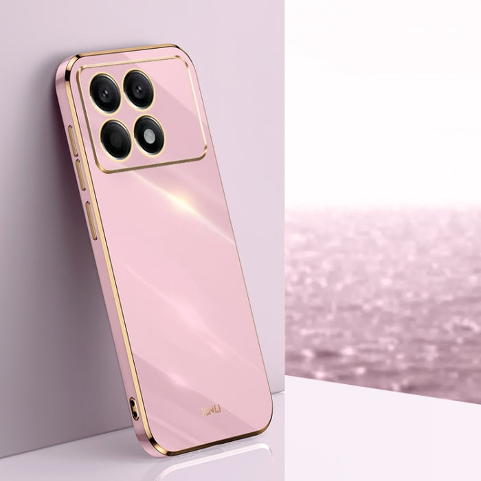 XINLI Straight Edge 6D Electroplate TPU Funda para teléfono, For Xiaomi Redmi Note 12S 4G, For Xiaomi Redmi Note 12 Pro 4G, For Xiaomi Redmi Note 12 Turbo, For Xiaomi Civi 3 5G, For Xiaomi Poco C55 4G, For Xiaomi Redmi Note 12 5G Global