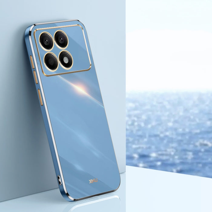 XINLI Straight Edge 6D Electroplate TPU Funda para teléfono, For Xiaomi Redmi Note 12S 4G, For Xiaomi Redmi Note 12 Pro 4G, For Xiaomi Redmi Note 12 Turbo, For Xiaomi Civi 3 5G, For Xiaomi Poco C55 4G, For Xiaomi Redmi Note 12 5G Global