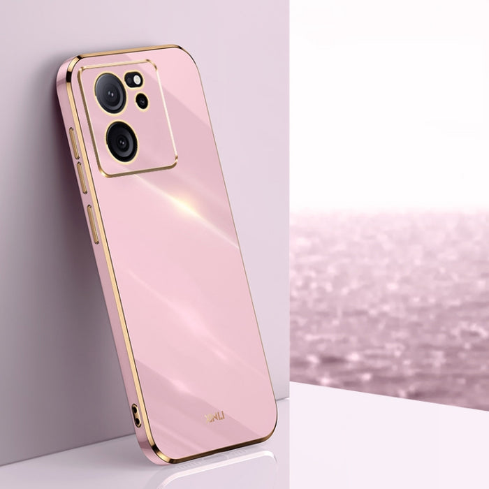 XINLI Straight Edge 6D Electroplate TPU Funda para teléfono, For Xiaomi Redmi Note 12S 4G, For Xiaomi Redmi Note 12 Pro 4G, For Xiaomi Redmi Note 12 Turbo, For Xiaomi Civi 3 5G, For Xiaomi Poco C55 4G, For Xiaomi Redmi Note 12 5G Global