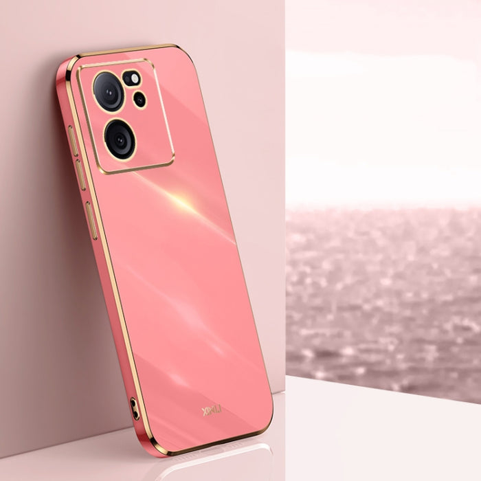XINLI Straight Edge 6D Electroplate TPU Funda para teléfono, For Xiaomi Redmi Note 12S 4G, For Xiaomi Redmi Note 12 Pro 4G, For Xiaomi Redmi Note 12 Turbo, For Xiaomi Civi 3 5G, For Xiaomi Poco C55 4G, For Xiaomi Redmi Note 12 5G Global