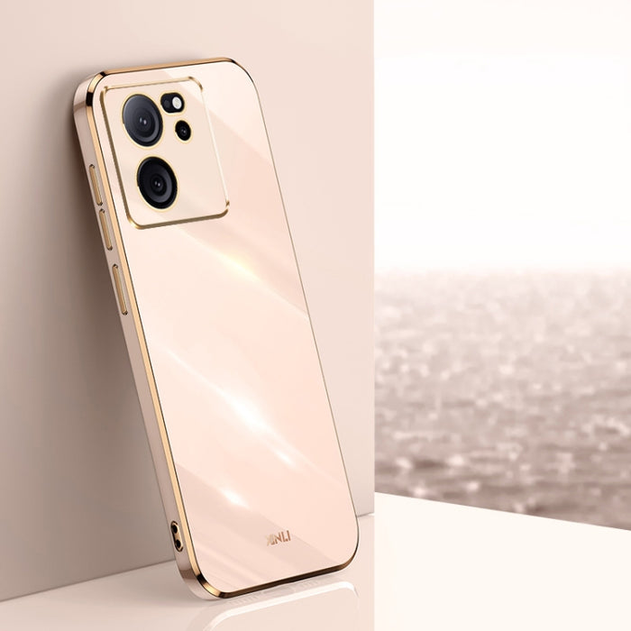 XINLI Straight Edge 6D Electroplate TPU Funda para teléfono, For Xiaomi Redmi Note 12S 4G, For Xiaomi Redmi Note 12 Pro 4G, For Xiaomi Redmi Note 12 Turbo, For Xiaomi Civi 3 5G, For Xiaomi Poco C55 4G, For Xiaomi Redmi Note 12 5G Global