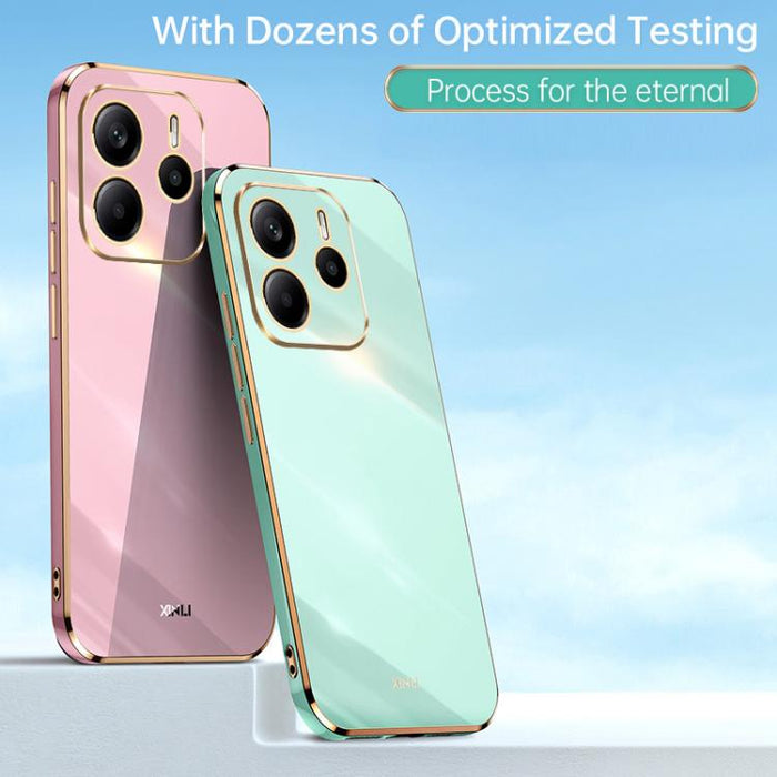 XINLI Straight Edge 6D Electroplate TPU Funda para teléfono, For Xiaomi Redmi Note 13 4G, For Xiaomi Redmi 13C 5G, For Xiaomi Redmi K70E, For Xiaomi 14 Pro, For Xiaomi 14, For Xiaomi Redmi Note 13 5G, For Xiaomi Redmi 13C 4G, For Xiaomi Redmi Note 13 P...