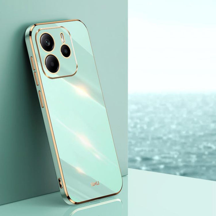 XINLI Straight Edge 6D Electroplate TPU Funda para teléfono, For Xiaomi Redmi Note 13 4G, For Xiaomi Redmi 13C 5G, For Xiaomi Redmi K70E, For Xiaomi 14 Pro, For Xiaomi 14, For Xiaomi Redmi Note 13 5G, For Xiaomi Redmi 13C 4G, For Xiaomi Redmi Note 13 P...