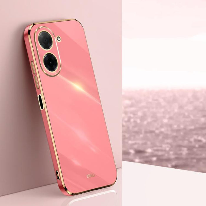 XINLI Straight Edge 6D Electroplate TPU Funda para teléfono, For Redmi 15 5G Global/15 4G SEA 169.5, For Redmi 15 5G / 4G EU 171mm, For Redmi A5 4G 171.7mm / Poco C71, For Redmi Turbo 4 Pro, For Redmi Note 14 Pro 4G Global, For Redmi Note 14 4G 163.25m...