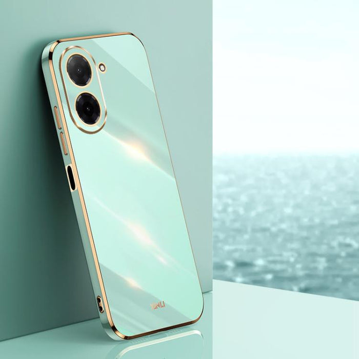XINLI Straight Edge 6D Electroplate TPU Funda para teléfono, For Redmi 15 5G Global/15 4G SEA 169.5, For Redmi 15 5G / 4G EU 171mm, For Redmi A5 4G 171.7mm / Poco C71, For Redmi Turbo 4 Pro, For Redmi Note 14 Pro 4G Global, For Redmi Note 14 4G 163.25m...