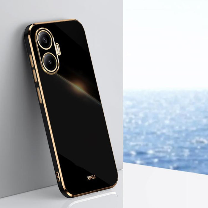 XINLI Straight Edge 6D Electroplate TPU Funda para teléfono, For Redmi 15 5G Global/15 4G SEA 169.5, For Redmi 15 5G / 4G EU 171mm, For Redmi A5 4G 171.7mm / Poco C71, For Redmi Turbo 4 Pro, For Redmi Note 14 Pro 4G Global, For Redmi Note 14 4G 163.25m...