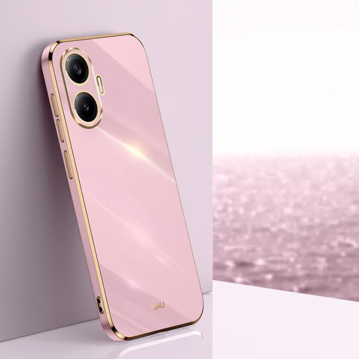 XINLI Straight Edge 6D Electroplate TPU Funda para teléfono, For Redmi 15 5G Global/15 4G SEA 169.5, For Redmi 15 5G / 4G EU 171mm, For Redmi A5 4G 171.7mm / Poco C71, For Redmi Turbo 4 Pro, For Redmi Note 14 Pro 4G Global, For Redmi Note 14 4G 163.25m...