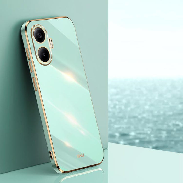 XINLI Straight Edge 6D Electroplate TPU Funda para teléfono, For Redmi 15 5G Global/15 4G SEA 169.5, For Redmi 15 5G / 4G EU 171mm, For Redmi A5 4G 171.7mm / Poco C71, For Redmi Turbo 4 Pro, For Redmi Note 14 Pro 4G Global, For Redmi Note 14 4G 163.25m...