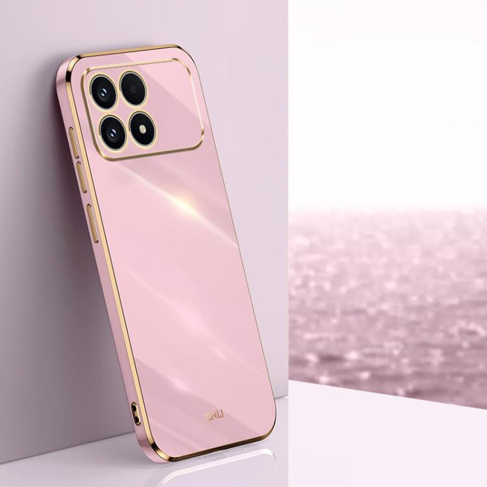 XINLI Straight Edge 6D Electroplate TPU Funda para teléfono, For Redmi 15 5G Global/15 4G SEA 169.5, For Redmi 15 5G / 4G EU 171mm, For Redmi A5 4G 171.7mm / Poco C71, For Redmi Turbo 4 Pro, For Redmi Note 14 Pro 4G Global, For Redmi Note 14 4G 163.25m...