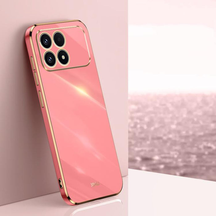 XINLI Straight Edge 6D Electroplate TPU Funda para teléfono, For Redmi 15 5G Global/15 4G SEA 169.5, For Redmi 15 5G / 4G EU 171mm, For Redmi A5 4G 171.7mm / Poco C71, For Redmi Turbo 4 Pro, For Redmi Note 14 Pro 4G Global, For Redmi Note 14 4G 163.25m...