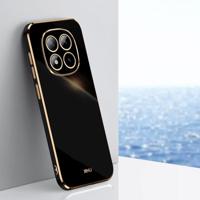 XINLI Straight Edge 6D Electroplate TPU Funda para teléfono, For Redmi 15 5G Global/15 4G SEA 169.5, For Redmi 15 5G / 4G EU 171mm, For Redmi A5 4G 171.7mm / Poco C71, For Redmi Turbo 4 Pro, For Redmi Note 14 Pro 4G Global, For Redmi Note 14 4G 163.25m...