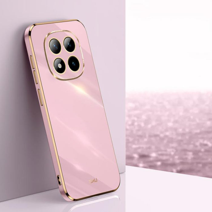 XINLI Straight Edge 6D Electroplate TPU Funda para teléfono, For Redmi 15 5G Global/15 4G SEA 169.5, For Redmi 15 5G / 4G EU 171mm, For Redmi A5 4G 171.7mm / Poco C71, For Redmi Turbo 4 Pro, For Redmi Note 14 Pro 4G Global, For Redmi Note 14 4G 163.25m...