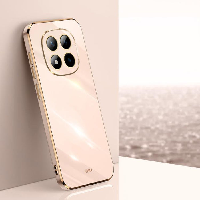 XINLI Straight Edge 6D Electroplate TPU Funda para teléfono, For Redmi 15 5G Global/15 4G SEA 169.5, For Redmi 15 5G / 4G EU 171mm, For Redmi A5 4G 171.7mm / Poco C71, For Redmi Turbo 4 Pro, For Redmi Note 14 Pro 4G Global, For Redmi Note 14 4G 163.25m...