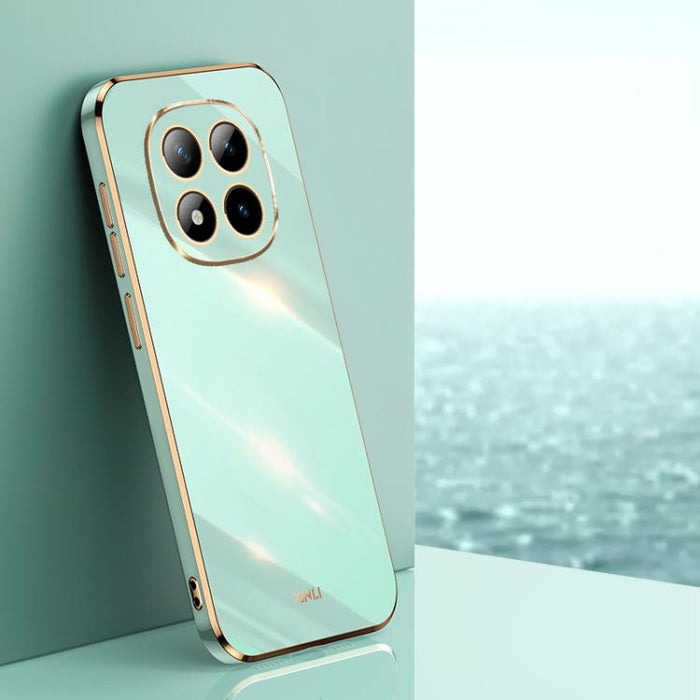 XINLI Straight Edge 6D Electroplate TPU Funda para teléfono, For Redmi 15 5G Global/15 4G SEA 169.5, For Redmi 15 5G / 4G EU 171mm, For Redmi A5 4G 171.7mm / Poco C71, For Redmi Turbo 4 Pro, For Redmi Note 14 Pro 4G Global, For Redmi Note 14 4G 163.25m...