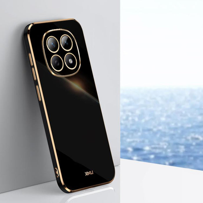 XINLI Straight Edge 6D Electroplate TPU Funda para teléfono, For Redmi 15 5G Global/15 4G SEA 169.5, For Redmi 15 5G / 4G EU 171mm, For Redmi A5 4G 171.7mm / Poco C71, For Redmi Turbo 4 Pro, For Redmi Note 14 Pro 4G Global, For Redmi Note 14 4G 163.25m...