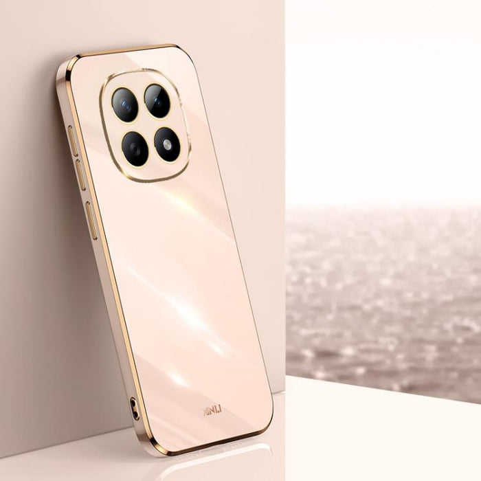 XINLI Straight Edge 6D Electroplate TPU Funda para teléfono, For Redmi 15 5G Global/15 4G SEA 169.5, For Redmi 15 5G / 4G EU 171mm, For Redmi A5 4G 171.7mm / Poco C71, For Redmi Turbo 4 Pro, For Redmi Note 14 Pro 4G Global, For Redmi Note 14 4G 163.25m...