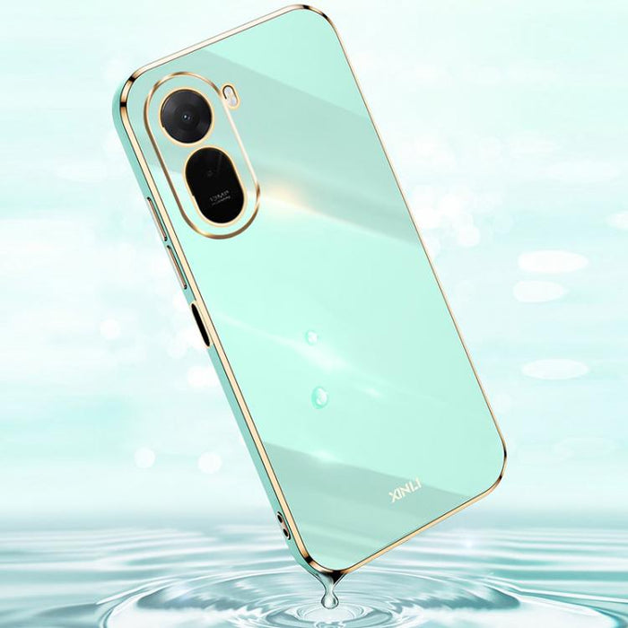 XINLI Straight Edge 6D Electroplate TPU Funda para teléfono, For Redmi 15 5G Global/15 4G SEA 169.5, For Redmi 15 5G / 4G EU 171mm, For Redmi A5 4G 171.7mm / Poco C71, For Redmi Turbo 4 Pro, For Redmi Note 14 Pro 4G Global, For Redmi Note 14 4G 163.25m...
