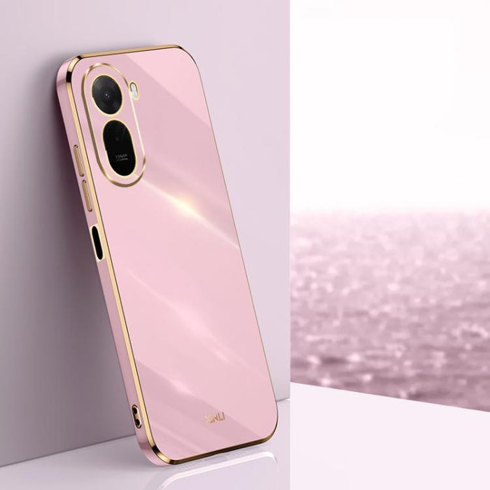 XINLI Straight Edge 6D Electroplate TPU Funda para teléfono, For Redmi 15 5G Global/15 4G SEA 169.5, For Redmi 15 5G / 4G EU 171mm, For Redmi A5 4G 171.7mm / Poco C71, For Redmi Turbo 4 Pro, For Redmi Note 14 Pro 4G Global, For Redmi Note 14 4G 163.25m...