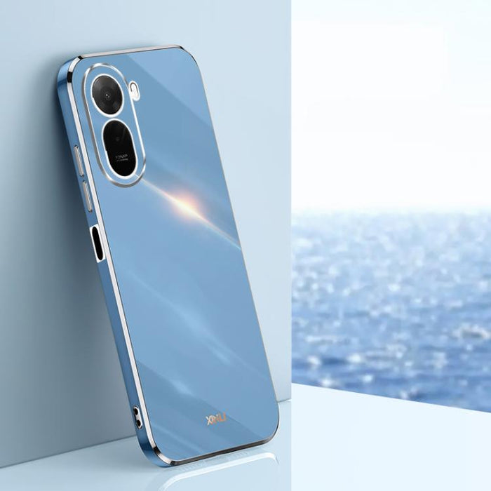 XINLI Straight Edge 6D Electroplate TPU Funda para teléfono, For Redmi 15 5G Global/15 4G SEA 169.5, For Redmi 15 5G / 4G EU 171mm, For Redmi A5 4G 171.7mm / Poco C71, For Redmi Turbo 4 Pro, For Redmi Note 14 Pro 4G Global, For Redmi Note 14 4G 163.25m...