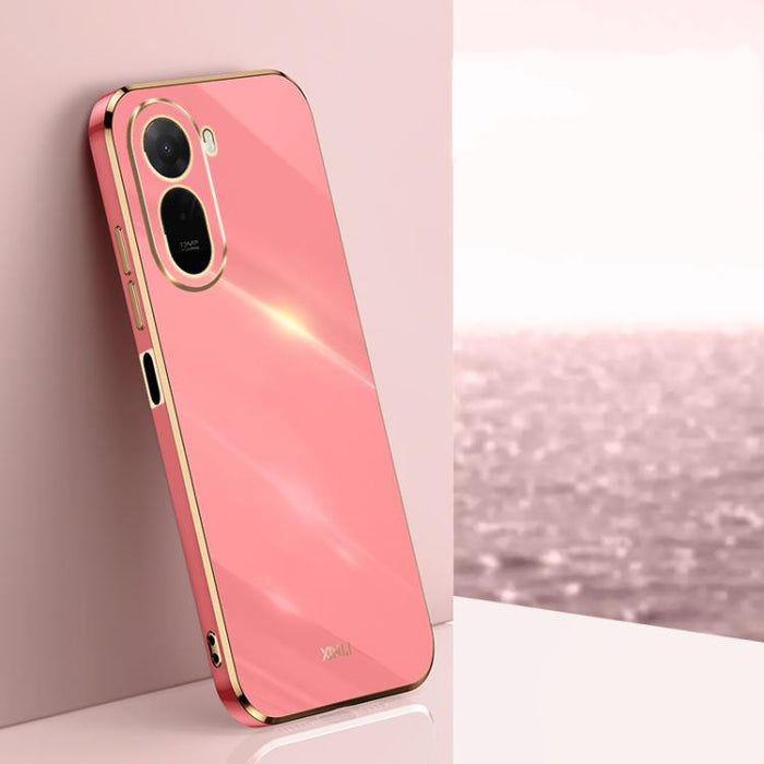 XINLI Straight Edge 6D Electroplate TPU Funda para teléfono, For Redmi 15 5G Global/15 4G SEA 169.5, For Redmi 15 5G / 4G EU 171mm, For Redmi A5 4G 171.7mm / Poco C71, For Redmi Turbo 4 Pro, For Redmi Note 14 Pro 4G Global, For Redmi Note 14 4G 163.25m...