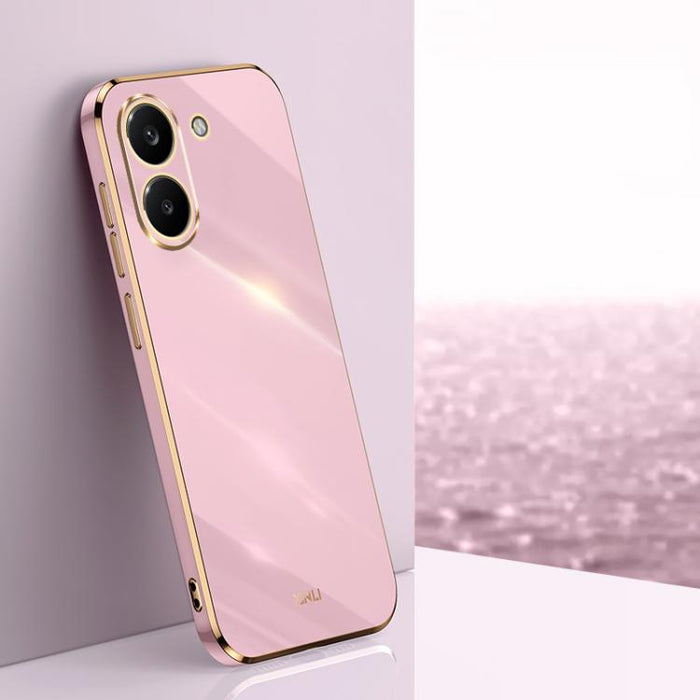 XINLI Straight Edge 6D Electroplate TPU Funda para teléfono, For Redmi 15 5G Global/15 4G SEA 169.5, For Redmi 15 5G / 4G EU 171mm, For Redmi A5 4G 171.7mm / Poco C71, For Redmi Turbo 4 Pro, For Redmi Note 14 Pro 4G Global, For Redmi Note 14 4G 163.25m...