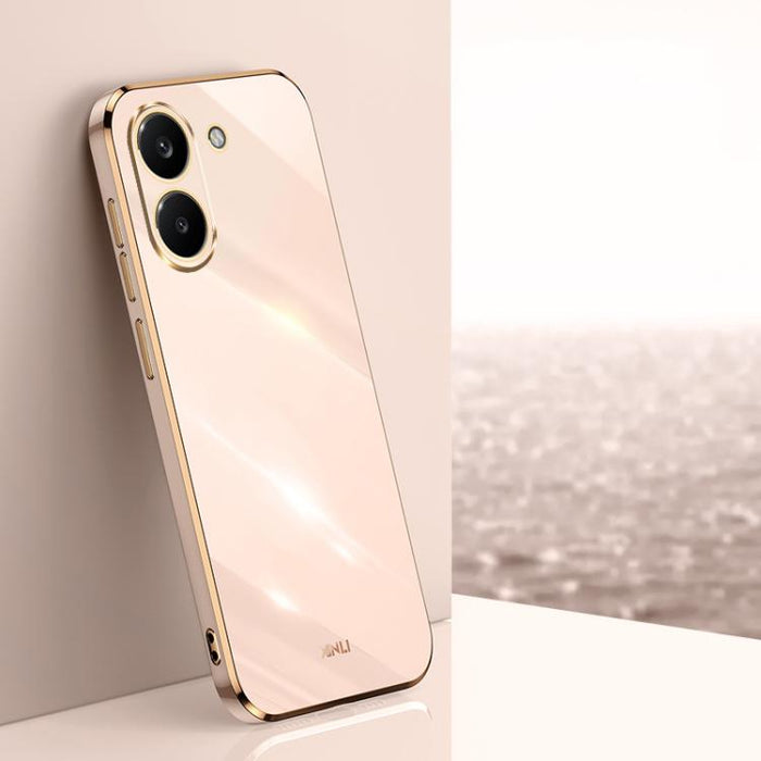 XINLI Straight Edge 6D Electroplate TPU Funda para teléfono, For Redmi 15 5G Global/15 4G SEA 169.5, For Redmi 15 5G / 4G EU 171mm, For Redmi A5 4G 171.7mm / Poco C71, For Redmi Turbo 4 Pro, For Redmi Note 14 Pro 4G Global, For Redmi Note 14 4G 163.25m...