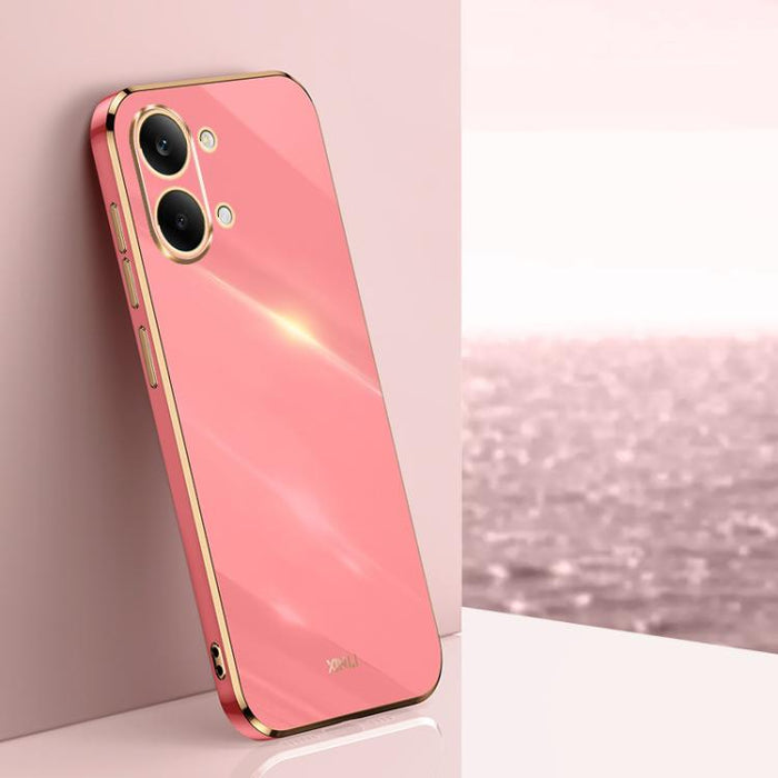 XINLI Straight Edge 6D Electroplate TPU Funda para teléfono, For Redmi 15 5G Global/15 4G SEA 169.5, For Redmi 15 5G / 4G EU 171mm, For Redmi A5 4G 171.7mm / Poco C71, For Redmi Turbo 4 Pro, For Redmi Note 14 Pro 4G Global, For Redmi Note 14 4G 163.25m...