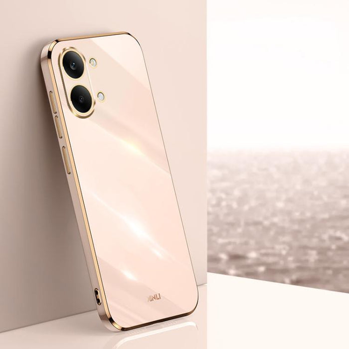 XINLI Straight Edge 6D Electroplate TPU Funda para teléfono, For Redmi 15 5G Global/15 4G SEA 169.5, For Redmi 15 5G / 4G EU 171mm, For Redmi A5 4G 171.7mm / Poco C71, For Redmi Turbo 4 Pro, For Redmi Note 14 Pro 4G Global, For Redmi Note 14 4G 163.25m...