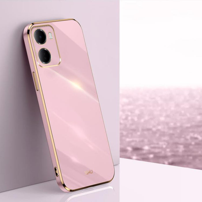 XINLI Straight Edge 6D Electroplate TPU Funda para teléfono, For Redmi 15 5G Global/15 4G SEA 169.5, For Redmi 15 5G / 4G EU 171mm, For Redmi A5 4G 171.7mm / Poco C71, For Redmi Turbo 4 Pro, For Redmi Note 14 Pro 4G Global, For Redmi Note 14 4G 163.25m...