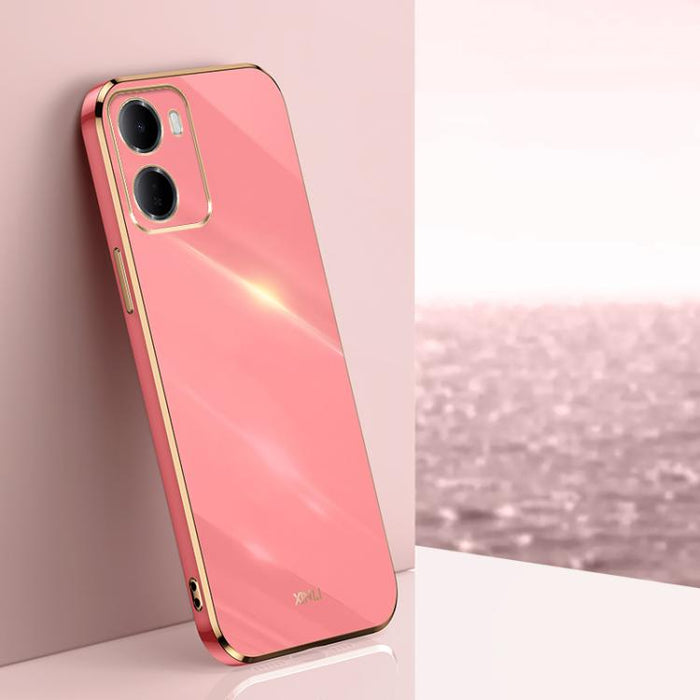 XINLI Straight Edge 6D Electroplate TPU Funda para teléfono, For Redmi 15 5G Global/15 4G SEA 169.5, For Redmi 15 5G / 4G EU 171mm, For Redmi A5 4G 171.7mm / Poco C71, For Redmi Turbo 4 Pro, For Redmi Note 14 Pro 4G Global, For Redmi Note 14 4G 163.25m...