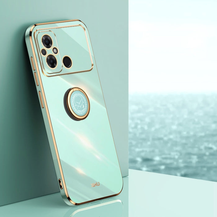 XINLI Straight Edge 6D Electroplate TPU Funda para teléfono con soporte para anillo, For Xiaomi Redmi K70, For Xiaomi Redmi 12 4G, For Xiaomi Redmi Note 12S 4G, For Xiaomi Redmi Note 12 Pro 4G, For Xiaomi Redmi Note 12 Turbo, For Xiaomi Civi 3 5G      ...