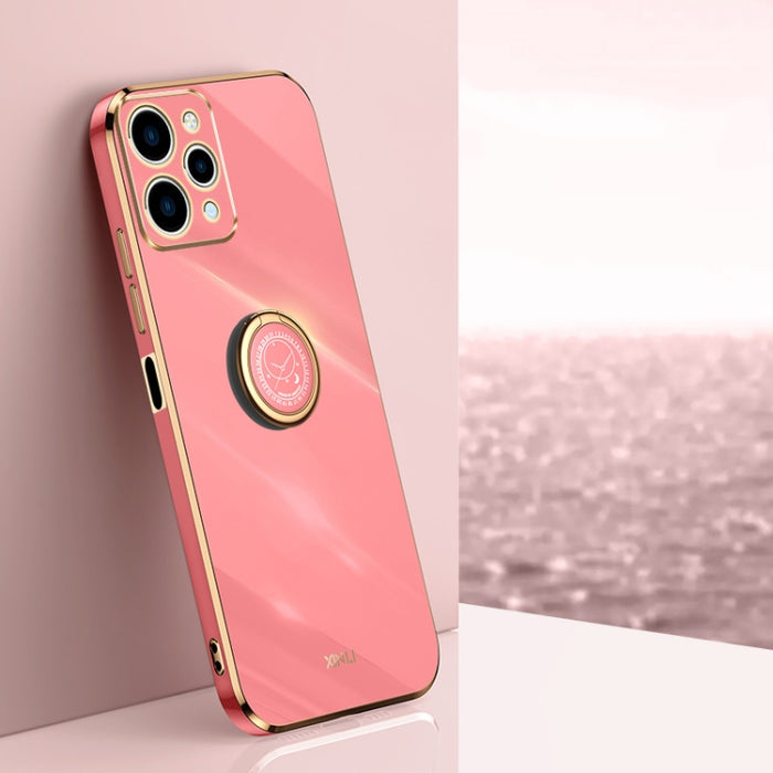 XINLI Straight Edge 6D Electroplate TPU Funda para teléfono con soporte para anillo, For Xiaomi Redmi K70, For Xiaomi Redmi 12 4G, For Xiaomi Redmi Note 12S 4G, For Xiaomi Redmi Note 12 Pro 4G, For Xiaomi Redmi Note 12 Turbo, For Xiaomi Civi 3 5G      ...