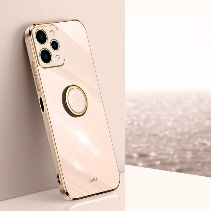 XINLI Straight Edge 6D Electroplate TPU Funda para teléfono con soporte para anillo, For Xiaomi Redmi K70, For Xiaomi Redmi 12 4G, For Xiaomi Redmi Note 12S 4G, For Xiaomi Redmi Note 12 Pro 4G, For Xiaomi Redmi Note 12 Turbo, For Xiaomi Civi 3 5G      ...