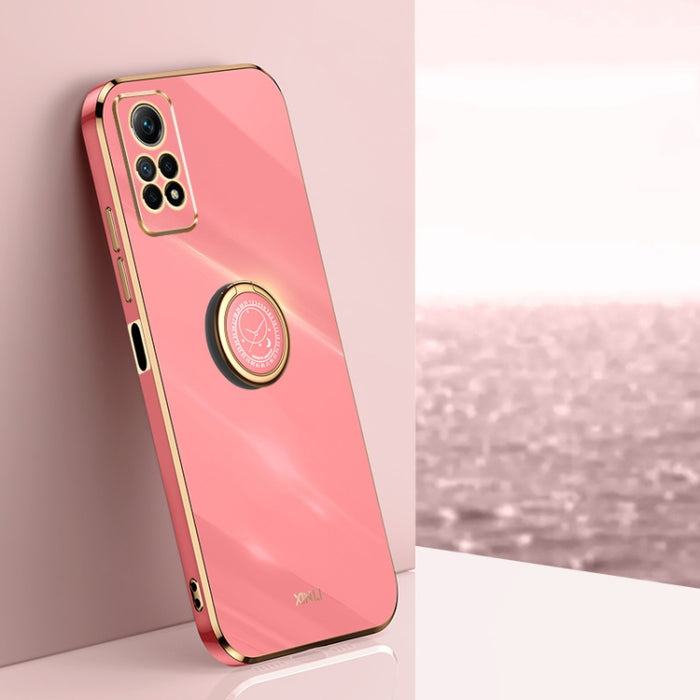 XINLI Straight Edge 6D Electroplate TPU Funda para teléfono con soporte para anillo, For Xiaomi Redmi K70, For Xiaomi Redmi 12 4G, For Xiaomi Redmi Note 12S 4G, For Xiaomi Redmi Note 12 Pro 4G, For Xiaomi Redmi Note 12 Turbo, For Xiaomi Civi 3 5G      ...