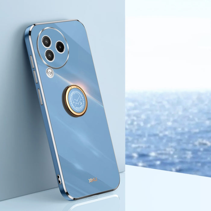 XINLI Straight Edge 6D Electroplate TPU Funda para teléfono con soporte para anillo, For Xiaomi Redmi K70, For Xiaomi Redmi 12 4G, For Xiaomi Redmi Note 12S 4G, For Xiaomi Redmi Note 12 Pro 4G, For Xiaomi Redmi Note 12 Turbo, For Xiaomi Civi 3 5G      ...