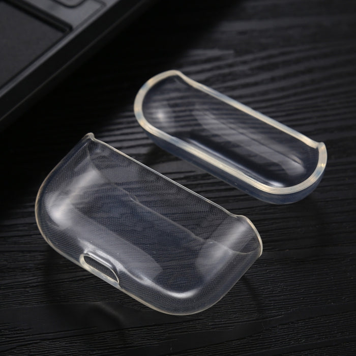 Funda protectora transparente de TPU suave para auriculares sin gancho