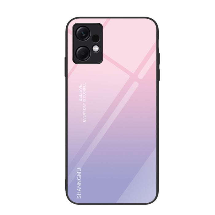Caja de teléfono de vidrio pintado colorido, For Xiaomi Redmi Note 12 4G Global, For Xiaomi Redmi Note 12 Turbo