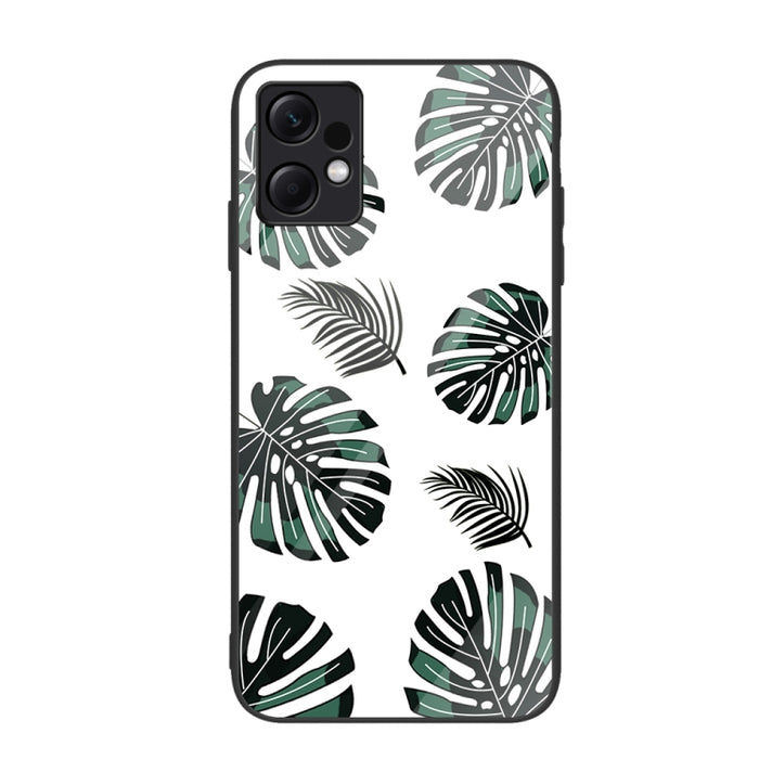 Caja de teléfono de vidrio pintado colorido, For Xiaomi Redmi Note 12 4G Global, For Xiaomi Redmi Note 12 Turbo