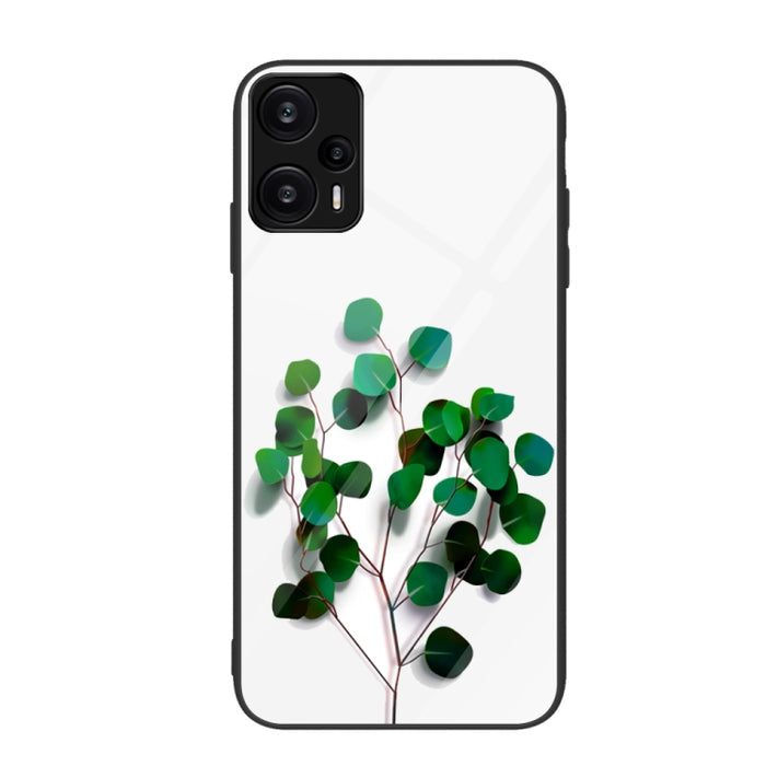 Caja de teléfono de vidrio pintado colorido, For Xiaomi Redmi Note 12 4G Global, For Xiaomi Redmi Note 12 Turbo