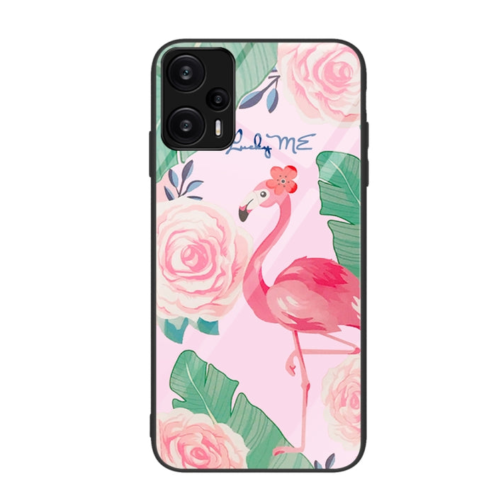 Caja de teléfono de vidrio pintado colorido, For Xiaomi Redmi Note 12 4G Global, For Xiaomi Redmi Note 12 Turbo