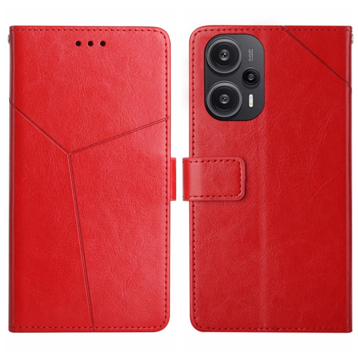 Estuche para teléfono con tapa de cuero con patrón en forma de Y, For Redmi Note 13 Pro 4G / POCO M6 Pro 4G, For Xiaomi Redmi 13 4G Global / 5G Global, For Xiaomi Redmi A3, For Xiaomi Redmi Note 13 4G, For Xiaomi Redmi 13C 5G, For Xiaomi 14 Ultra      ...