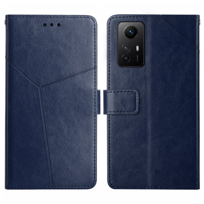 Estuche para teléfono con tapa de cuero con patrón en forma de Y, For Redmi Note 13 Pro 4G / POCO M6 Pro 4G, For Xiaomi Redmi 13 4G Global / 5G Global, For Xiaomi Redmi A3, For Xiaomi Redmi Note 13 4G, For Xiaomi Redmi 13C 5G, For Xiaomi 14 Ultra      ...