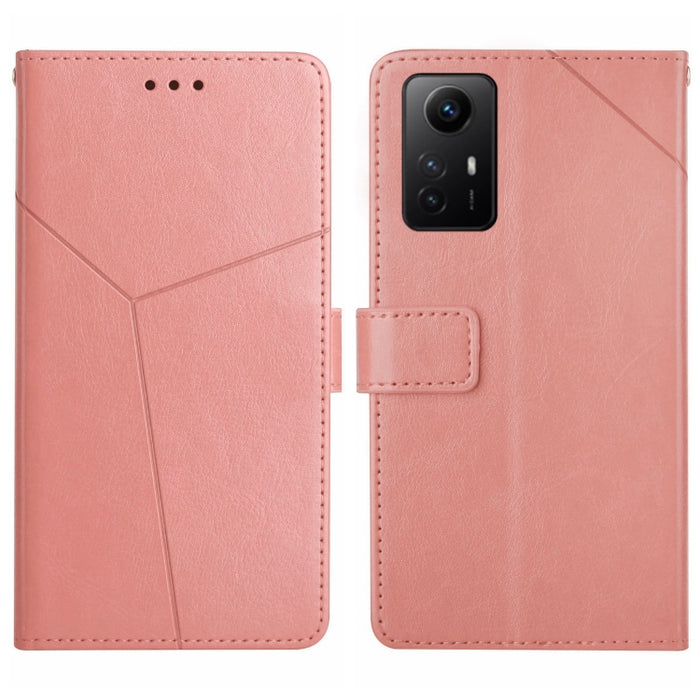 Estuche para teléfono con tapa de cuero con patrón en forma de Y, For Redmi Note 13 Pro 4G / POCO M6 Pro 4G, For Xiaomi Redmi 13 4G Global / 5G Global, For Xiaomi Redmi A3, For Xiaomi Redmi Note 13 4G, For Xiaomi Redmi 13C 5G, For Xiaomi 14 Ultra      ...