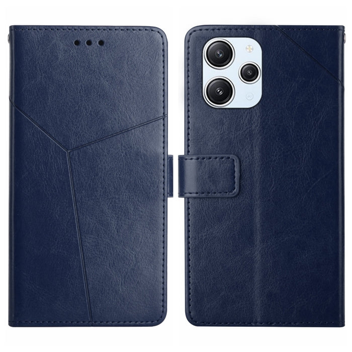 Estuche para teléfono con tapa de cuero con patrón en forma de Y, For Redmi Note 13 Pro 4G / POCO M6 Pro 4G, For Xiaomi Redmi 13 4G Global / 5G Global, For Xiaomi Redmi A3, For Xiaomi Redmi Note 13 4G, For Xiaomi Redmi 13C 5G, For Xiaomi 14 Ultra      ...