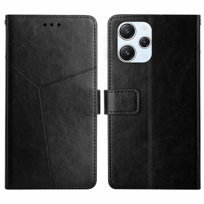 Estuche para teléfono con tapa de cuero con patrón en forma de Y, For Redmi Note 13 Pro 4G / POCO M6 Pro 4G, For Xiaomi Redmi 13 4G Global / 5G Global, For Xiaomi Redmi A3, For Xiaomi Redmi Note 13 4G, For Xiaomi Redmi 13C 5G, For Xiaomi 14 Ultra      ...