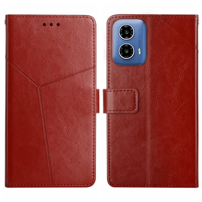 Estuche para teléfono con tapa de cuero con patrón en forma de Y, For Redmi Note 13 Pro 4G / POCO M6 Pro 4G, For Xiaomi Redmi 13 4G Global / 5G Global, For Xiaomi Redmi A3, For Xiaomi Redmi Note 13 4G, For Xiaomi Redmi 13C 5G, For Xiaomi 14 Ultra      ...