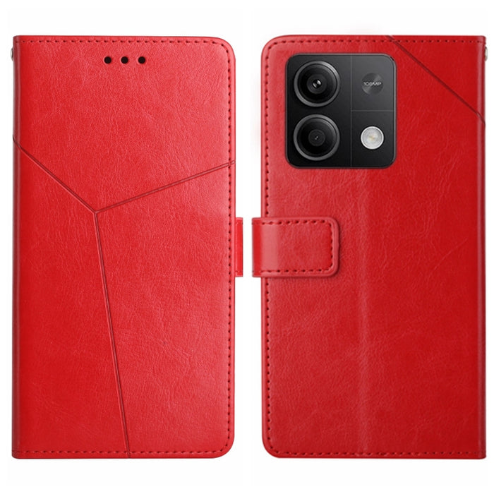 Estuche para teléfono con tapa de cuero con patrón en forma de Y, For Redmi Note 13 Pro 4G / POCO M6 Pro 4G, For Xiaomi Redmi 13 4G Global / 5G Global, For Xiaomi Redmi A3, For Xiaomi Redmi Note 13 4G, For Xiaomi Redmi 13C 5G, For Xiaomi 14 Ultra      ...