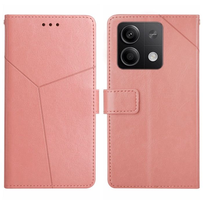 Estuche para teléfono con tapa de cuero con patrón en forma de Y, For Redmi Note 13 Pro 4G / POCO M6 Pro 4G, For Xiaomi Redmi 13 4G Global / 5G Global, For Xiaomi Redmi A3, For Xiaomi Redmi Note 13 4G, For Xiaomi Redmi 13C 5G, For Xiaomi 14 Ultra      ...