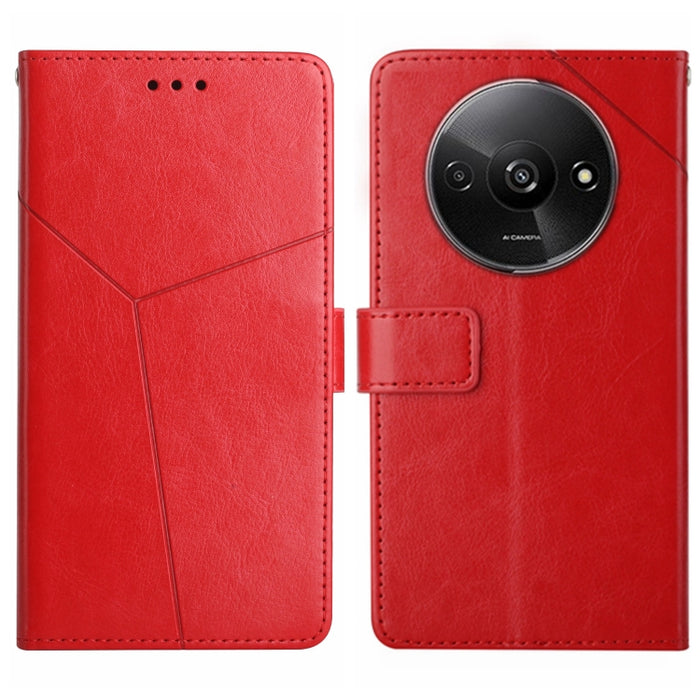 Estuche para teléfono con tapa de cuero con patrón en forma de Y, For Redmi Note 13 Pro 4G / POCO M6 Pro 4G, For Xiaomi Redmi 13 4G Global / 5G Global, For Xiaomi Redmi A3, For Xiaomi Redmi Note 13 4G, For Xiaomi Redmi 13C 5G, For Xiaomi 14 Ultra      ...